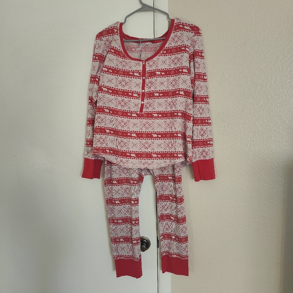 Victoria's Secret Christmas Pajama Set Size XL